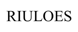 RIULOES trademark