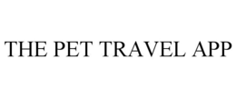 THE PET TRAVEL APP trademark