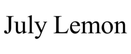JULY LEMON trademark