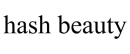 HASH BEAUTY trademark