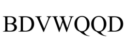 BDVWQQD trademark