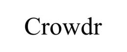 CROWDR trademark