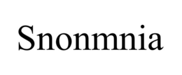 SNONMNIA trademark