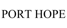 PORT HOPE trademark