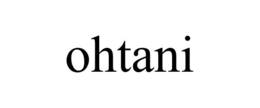 OHTANI trademark