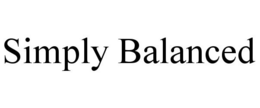 SIMPLY BALANCED trademark
