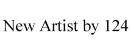 NEW ARTIST BY 124 trademark