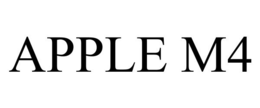 APPLE M4 trademark