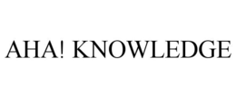 AHA! KNOWLEDGE trademark