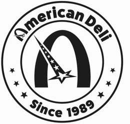 A AMERICAN DELI SINCE 1989 trademark