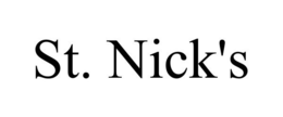 ST. NICK'S trademark