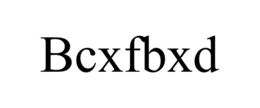 BCXFBXD trademark