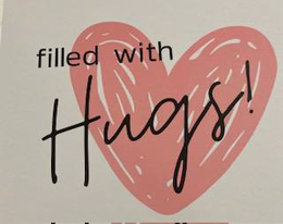 FILLED WITH HUGS! trademark