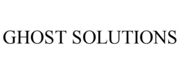 GHOST SOLUTIONS trademark