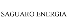SAGUARO ENERGIA trademark