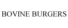 BOVINE BURGERS trademark