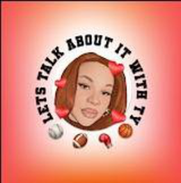 LETS TALK ABOUT IT WITH TY trademark