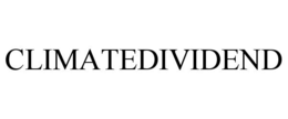 CLIMATEDIVIDEND trademark