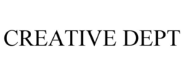 CREATIVE DEPT trademark
