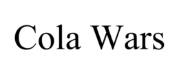 COLA WARS trademark