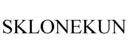 SKLONEKUN trademark