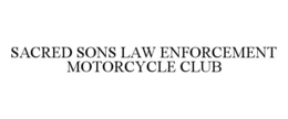 SACRED SONS LAW ENFORCEMENT MOTORCYCLE CLUB trademark