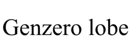 GENZERO LOBE trademark