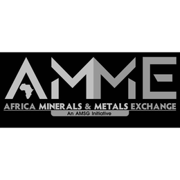 AMME AFRICA MINERALS & METALS EXCHANGE AN AMSG INITIATIVE trademark