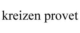 KREIZEN PROVET trademark