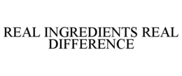 REAL INGREDIENTS REAL DIFFERENCE trademark
