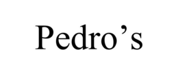 PEDRO'S trademark