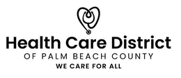 HEALTH CARE DISTRICT OF PALM BEACH COUNTY WE CARE FOR ALL trademark