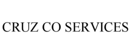 CRUZ CO SERVICES trademark