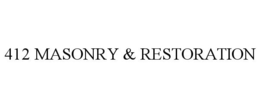 412 MASONRY & RESTORATION trademark