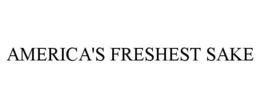AMERICA'S FRESHEST SAKE trademark