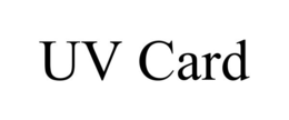 UV CARD trademark