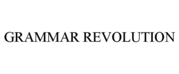 GRAMMAR REVOLUTION trademark