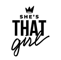 SHE'S THAT GIRL trademark