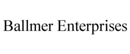 BALLMER ENTERPRISES trademark