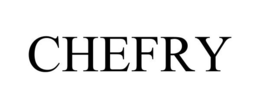CHEFRY trademark