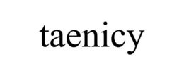TAENICY trademark