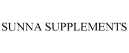 SUNNA SUPPLEMENTS trademark