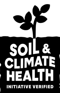 SOIL & CLIMATE HEALTH INITIATIVE VERIFIED trademark