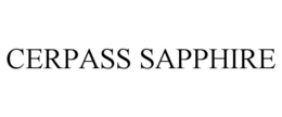 CERPASS SAPPHIRE trademark