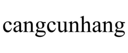 CANGCUNHANG trademark