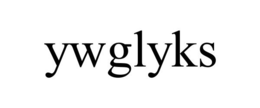 YWGLYKS trademark