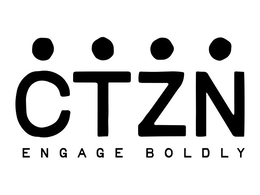 CTZN ENGAGE BOLDLY trademark