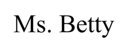 MS. BETTY trademark