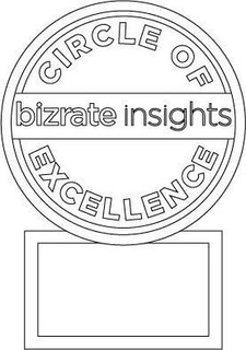 BIZRATE INSIGHTS CIRCLE OF EXCELLENCE trademark