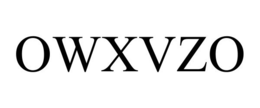 OWXVZO trademark